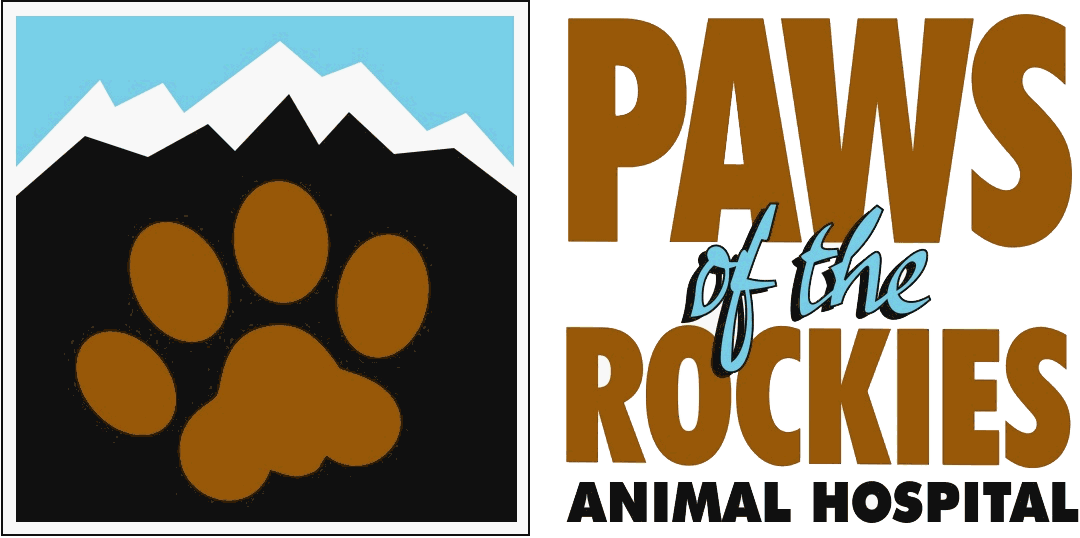 Paws of the Rockies Animal Hospital logo